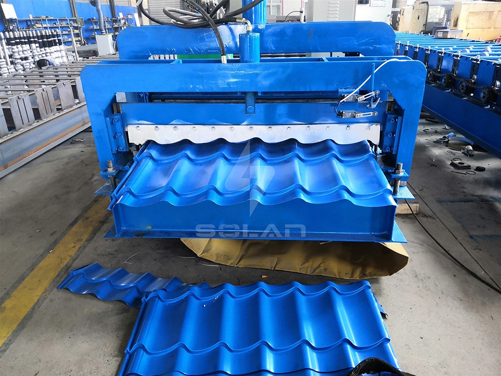 glazed tile roll forming machine
